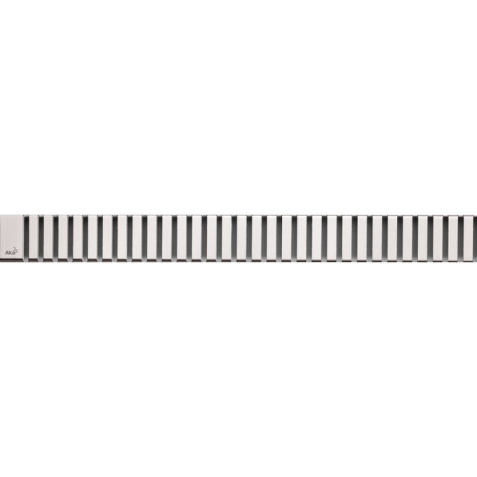 Решетка ALCAPLAST LINE-550L для водоотводящих желобов (APZ1, APZ4, APZ12) дизайн LINE